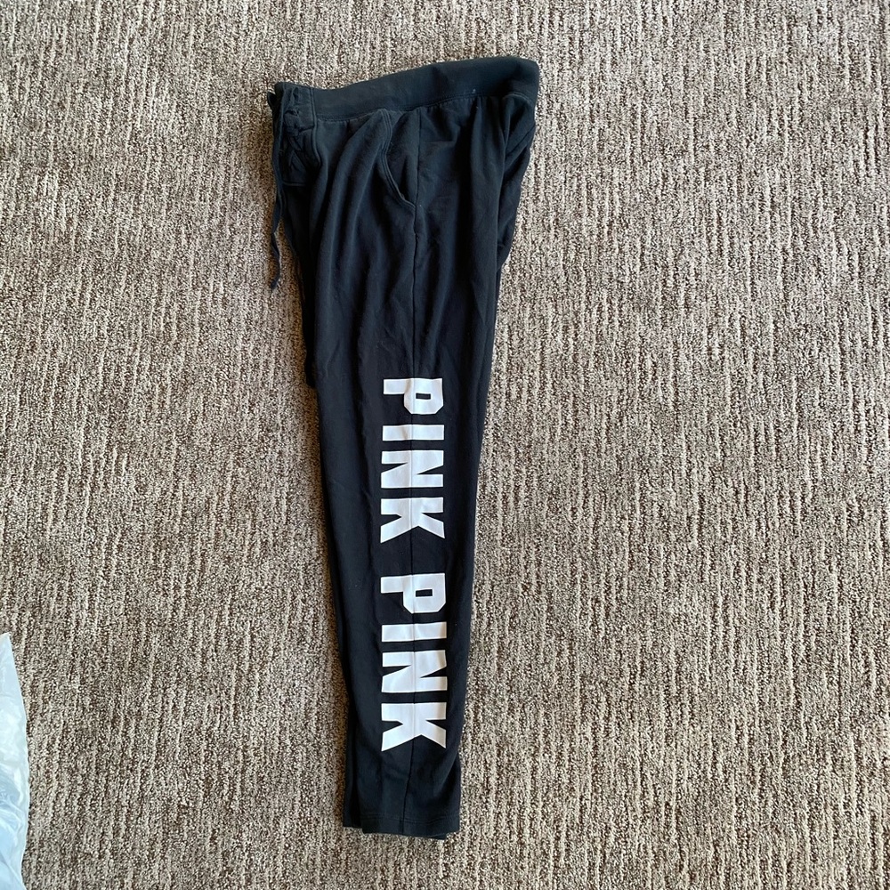 Pink Capri joggers